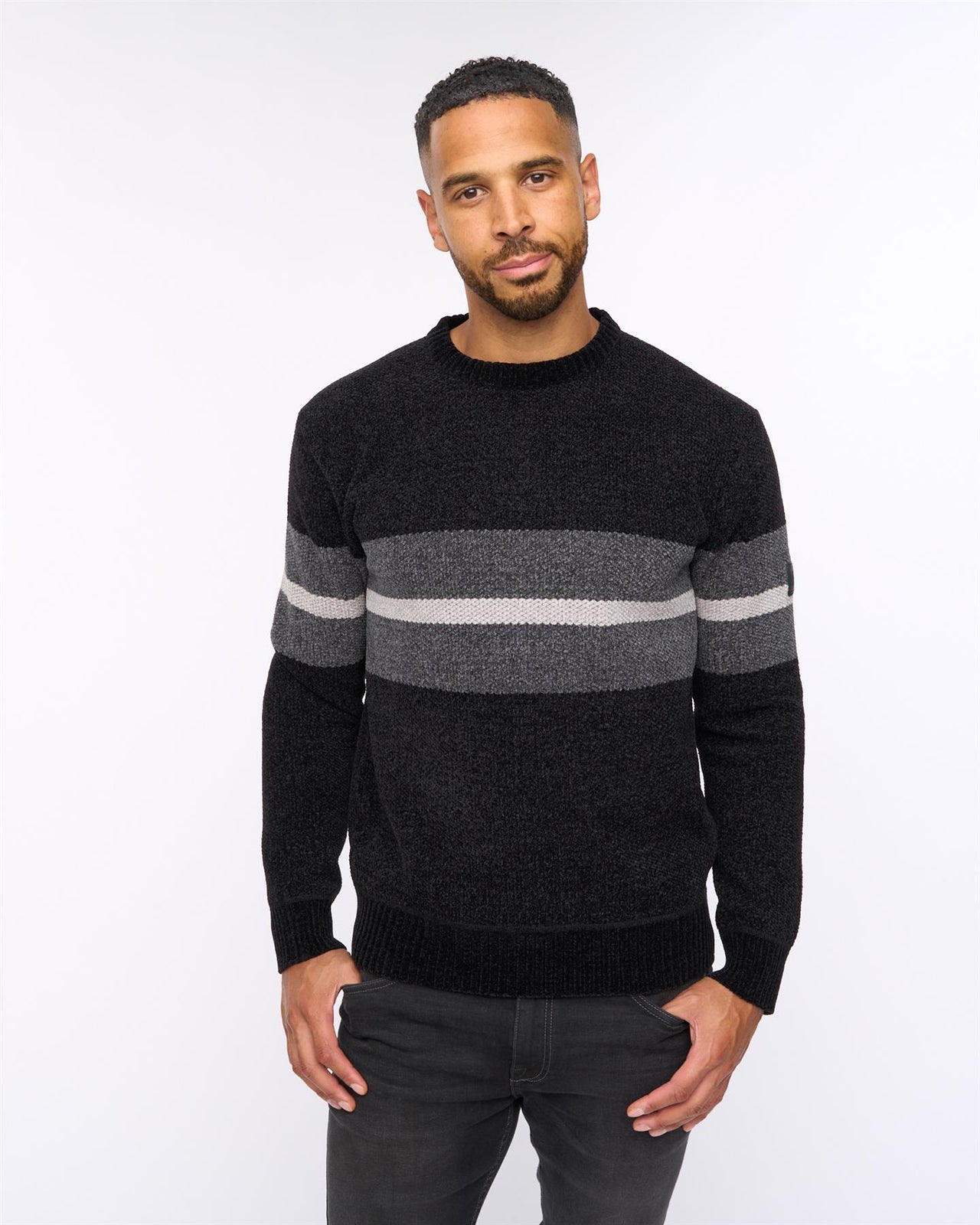 Maskell Crew Knit Black