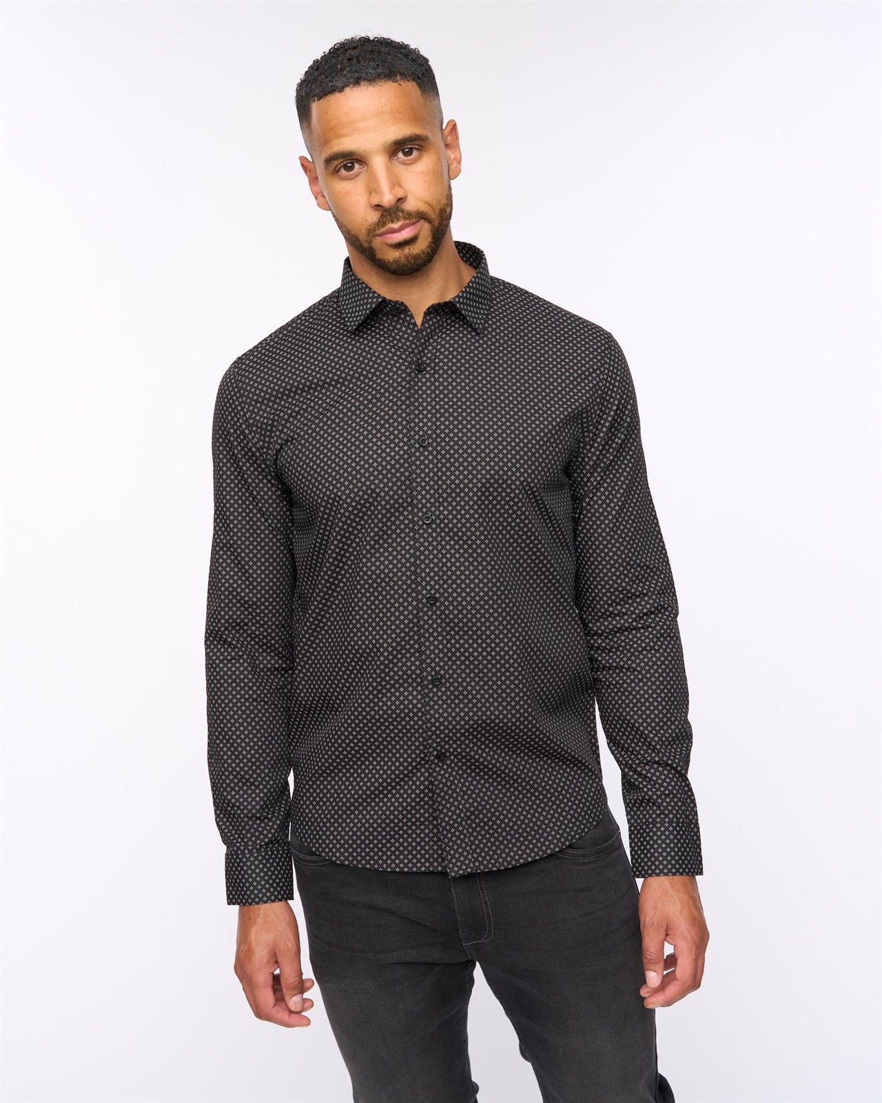 Hanshaw Shirt 2pk Black/White