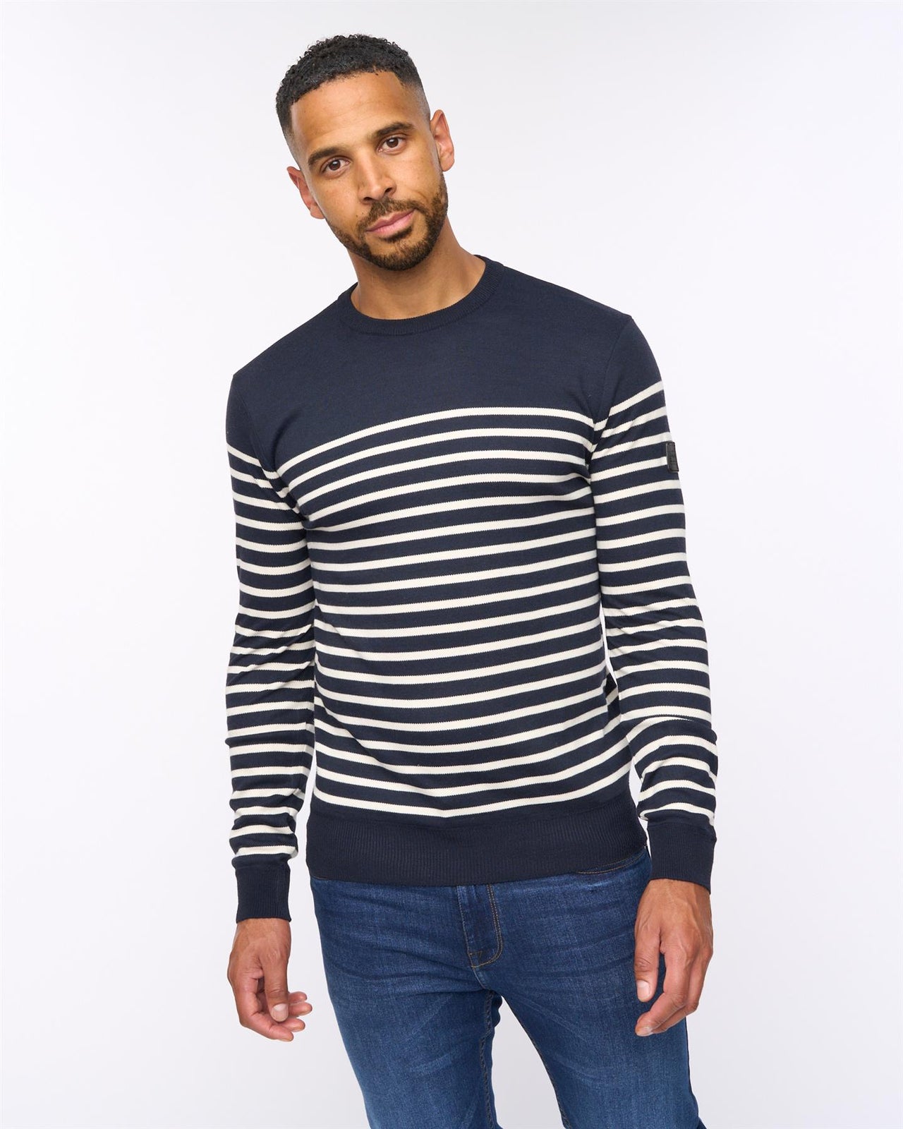 Howland Crew Neck Jumper Navy