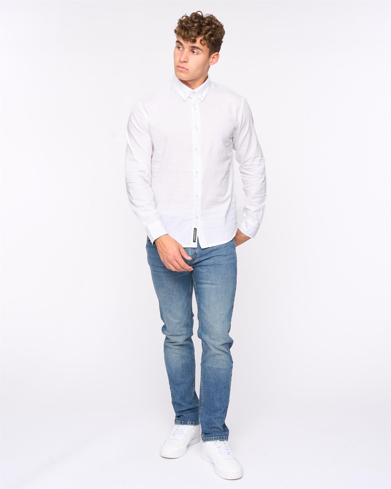 Edgeworth Slim Fit Shirt White