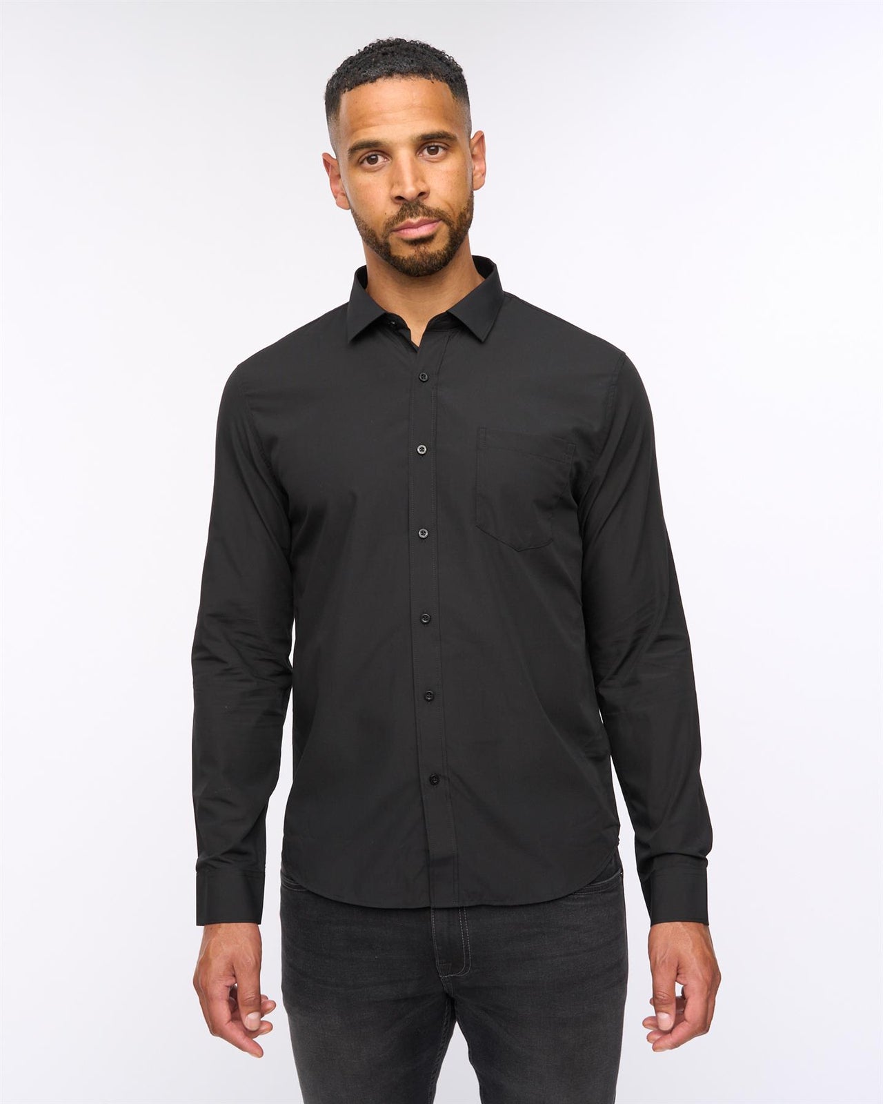 Pedrick Shirt 3pk Black
