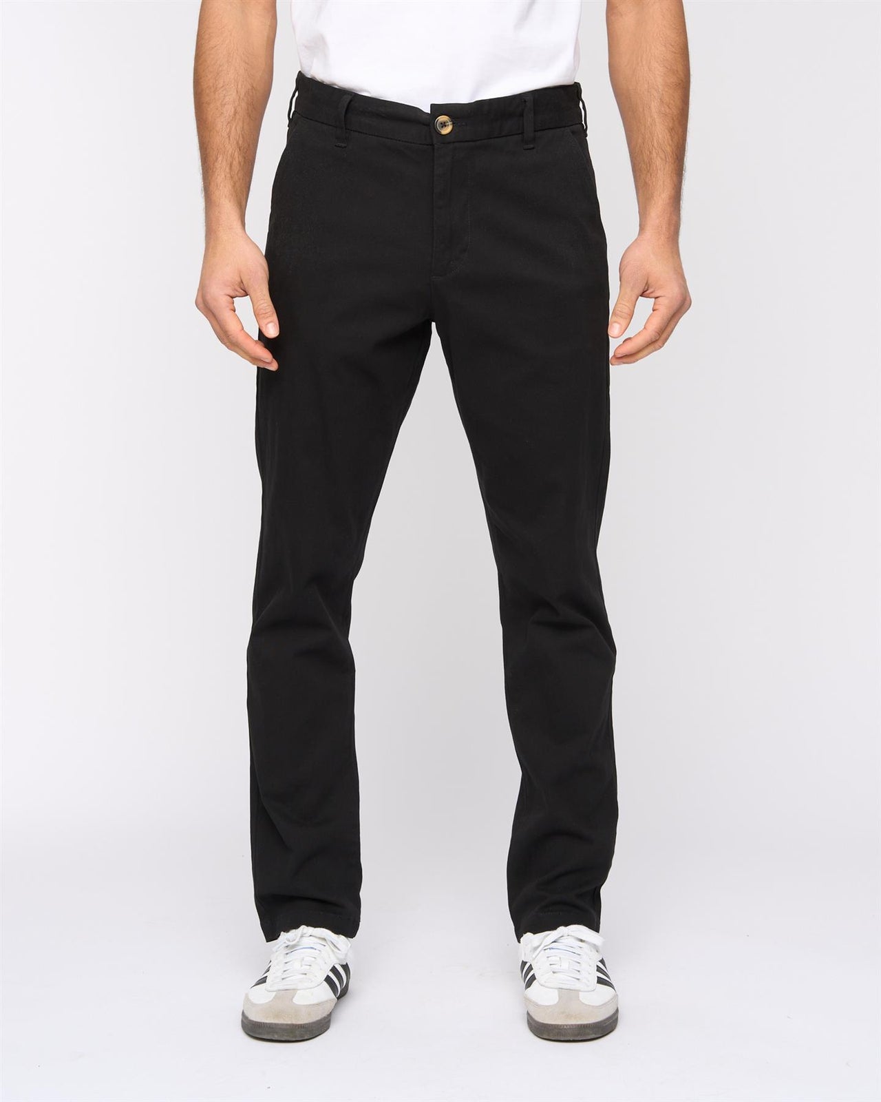 Newland Slim Fit Chinos Black