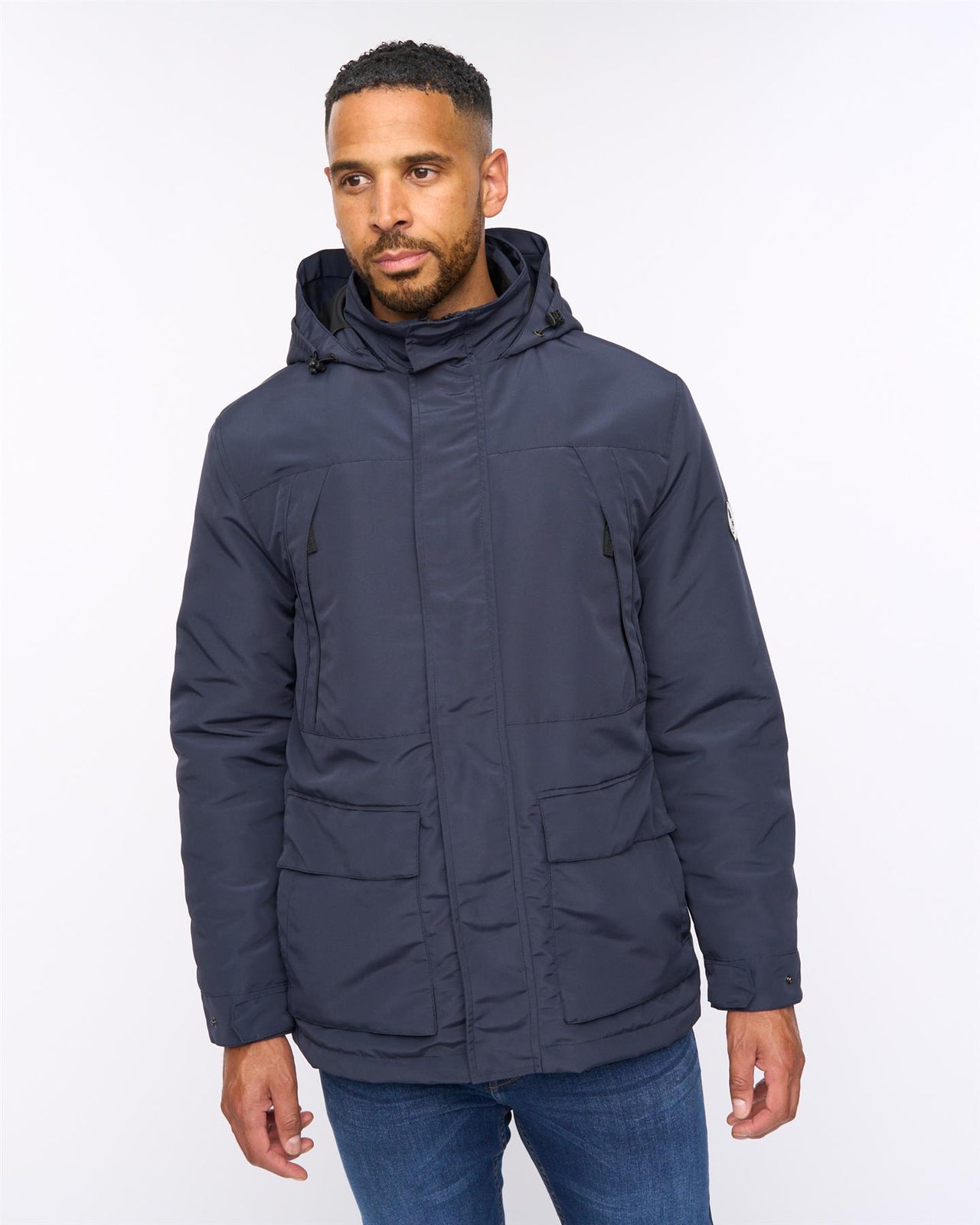 Winward Double Collar Jacket Navy