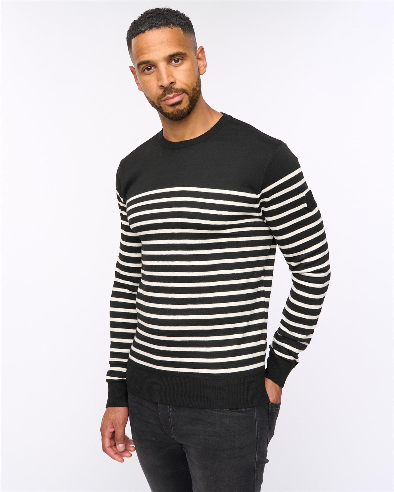 Howland Crew Neck Jumper Black