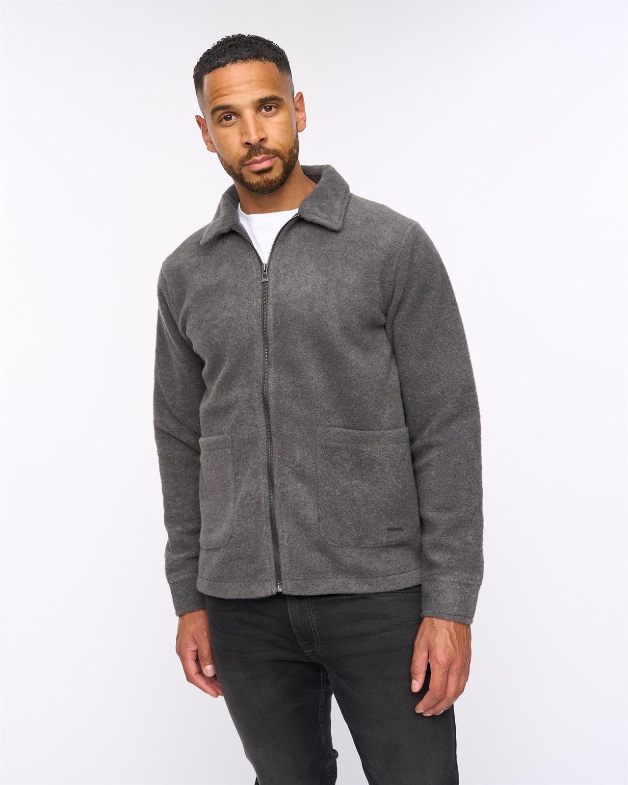 Mayford Overshirt Charcoal