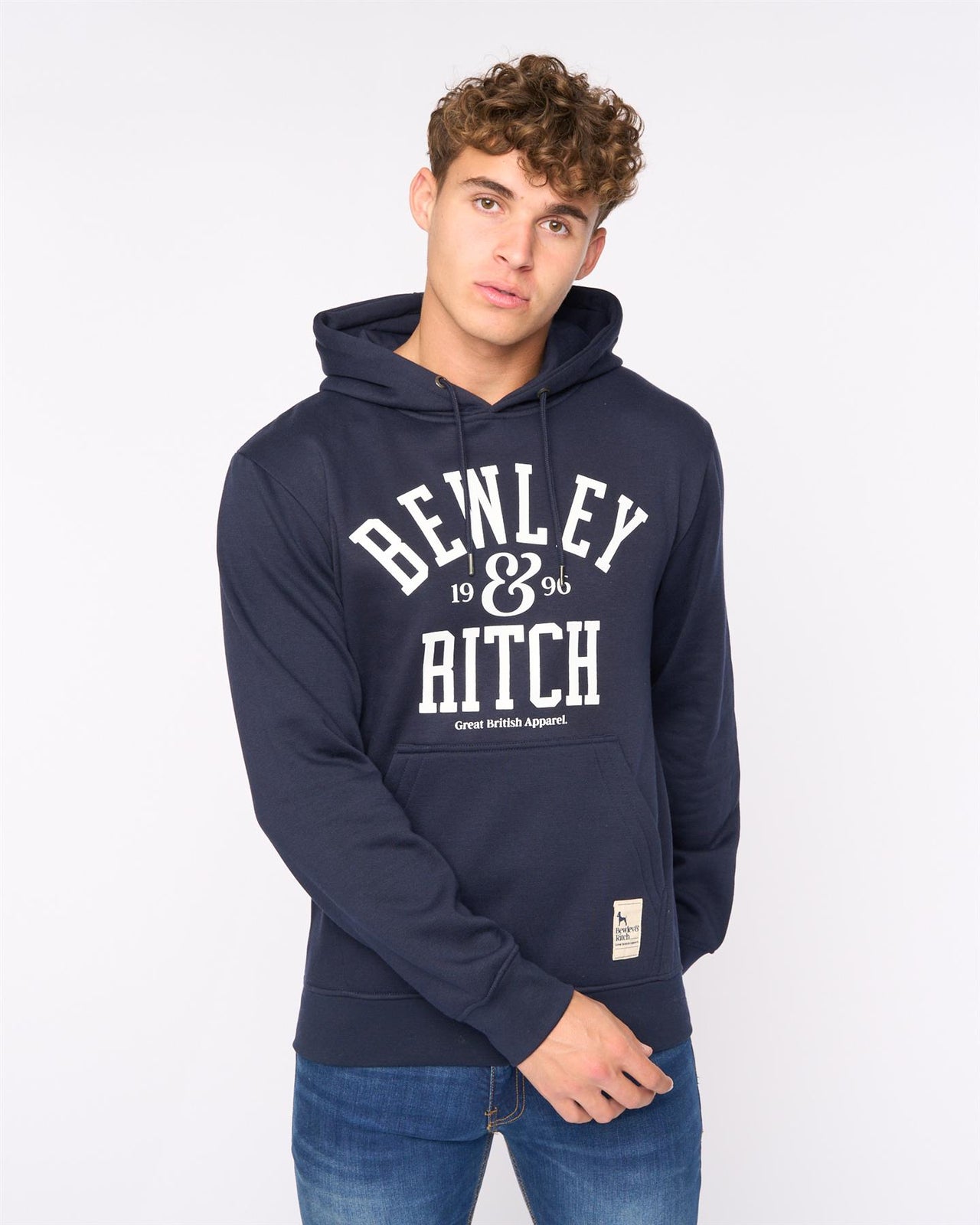 Nuford Hoodie Navy