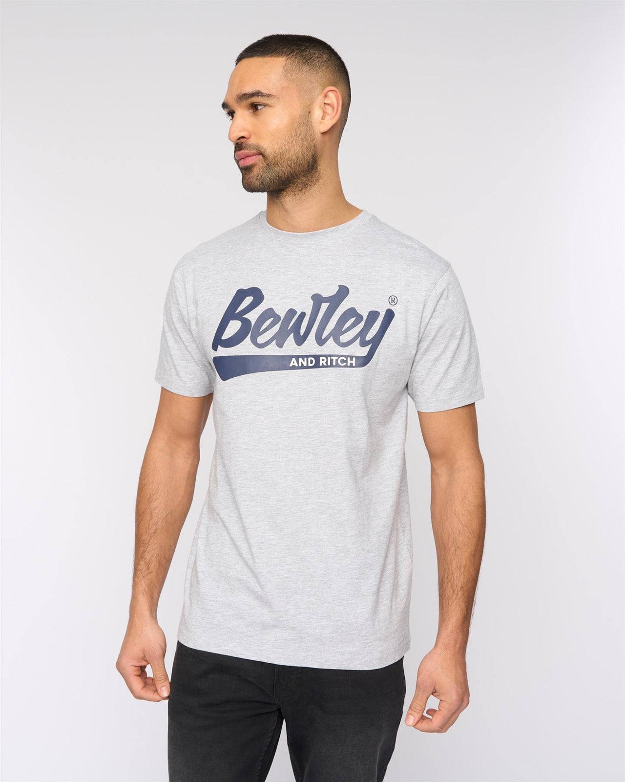 Macklin T-Shirt Light Grey Marl