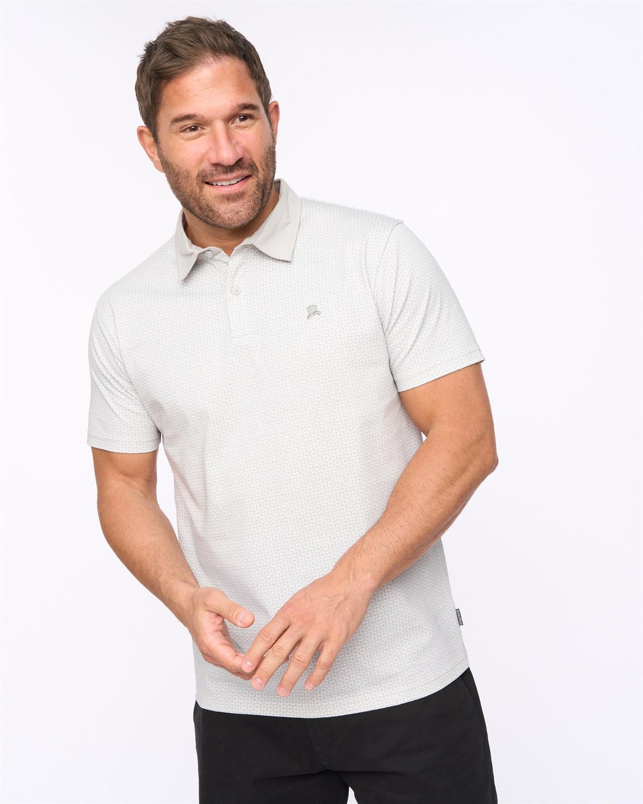 Calvert Polo Light Grey