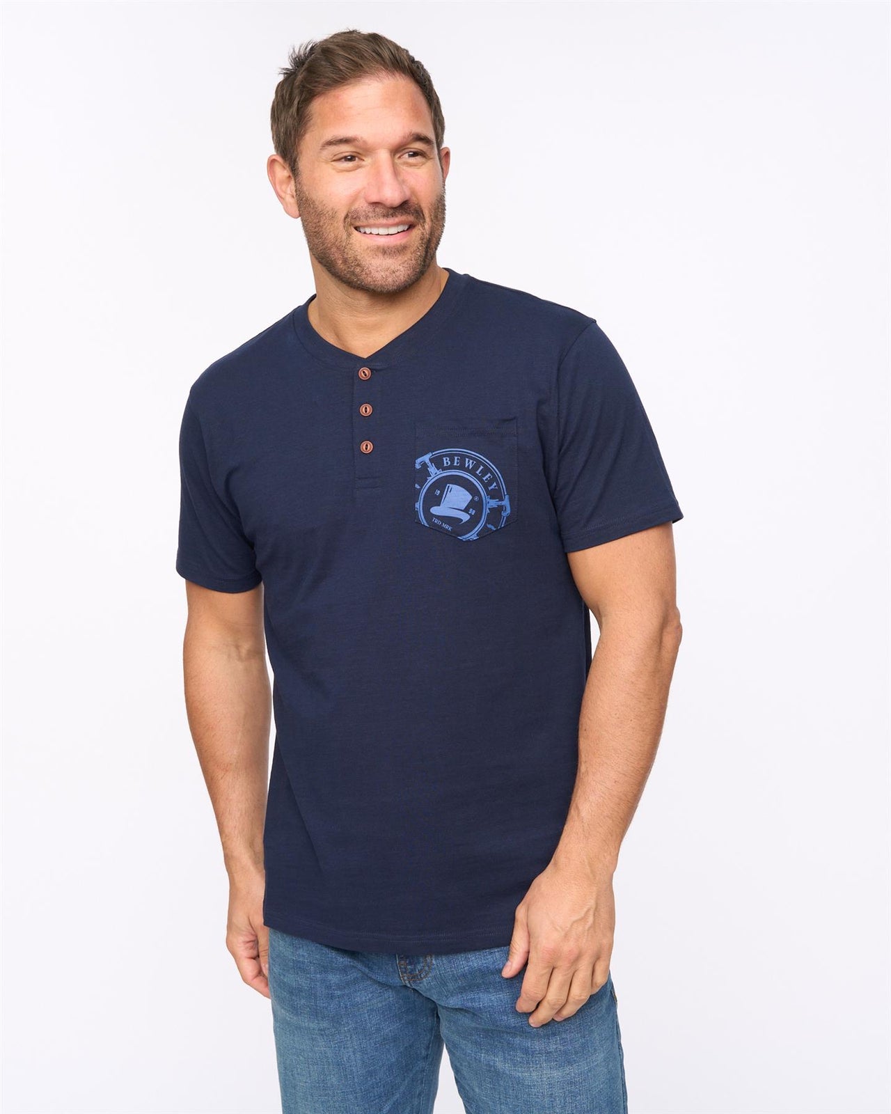 Garside T-Shirt Navy