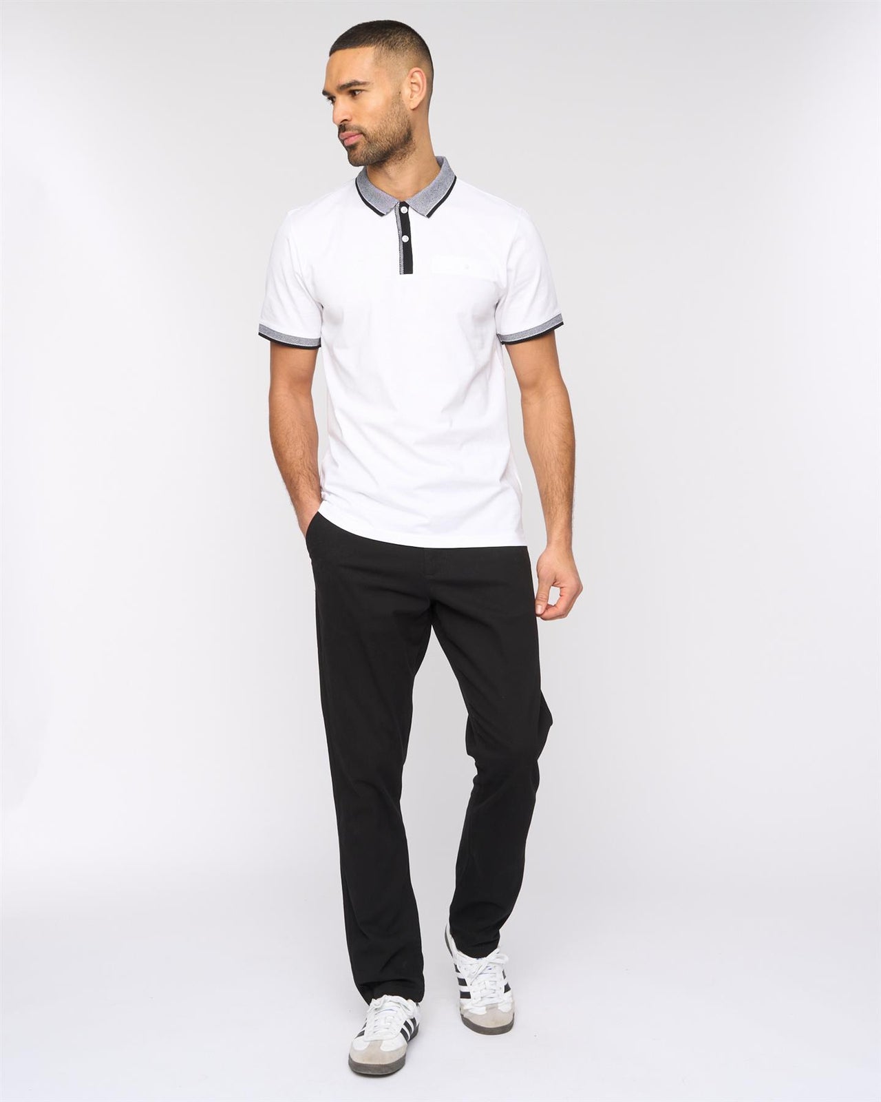 Newland Slim Fit Chinos Black