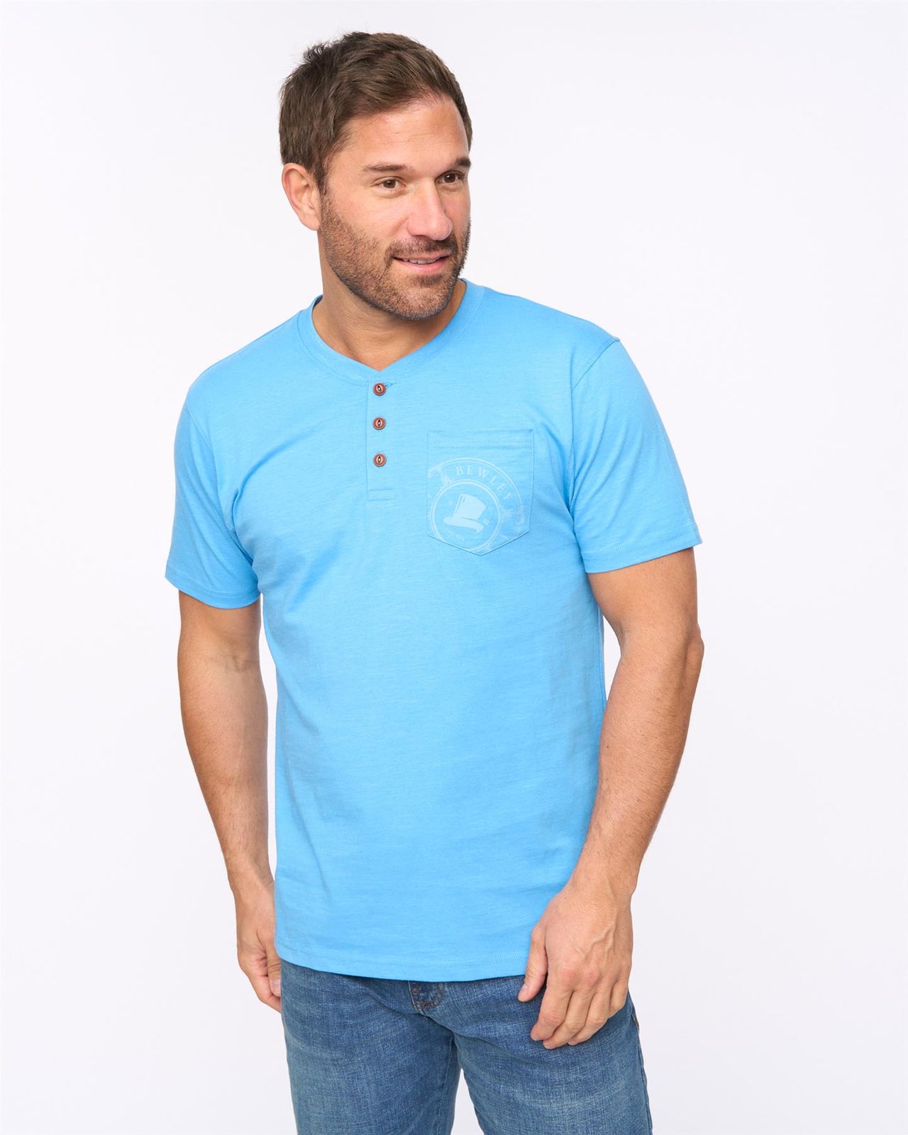 Garside T-Shirt Blue