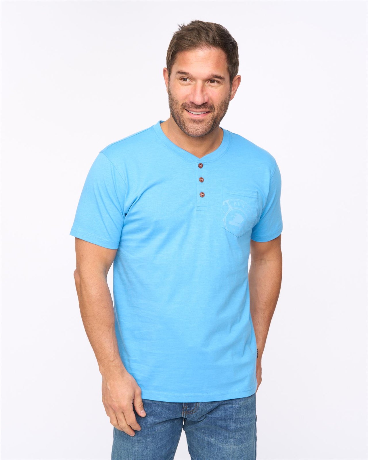 Garside T-Shirt Blue