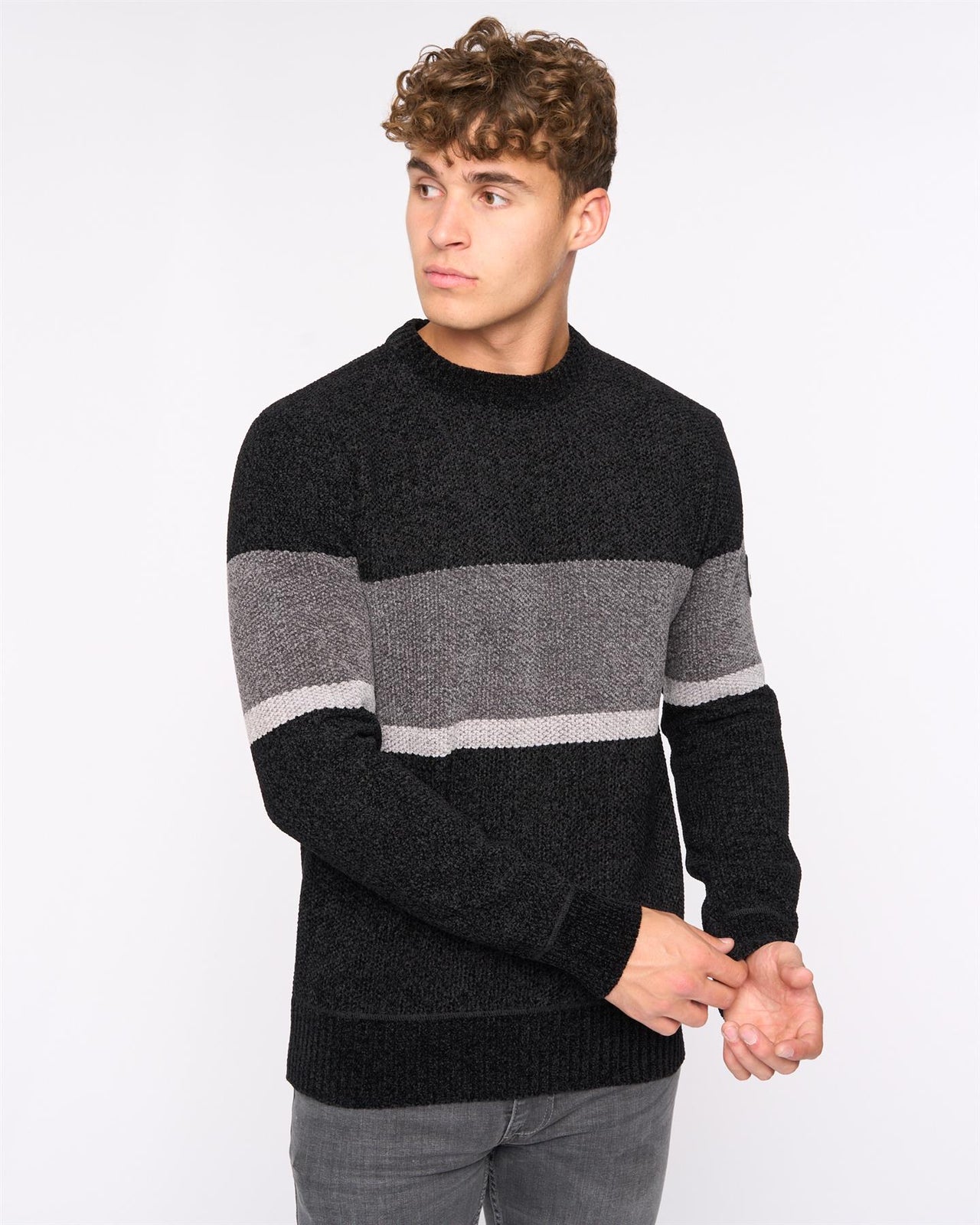 Kirkman Crew Knit Black