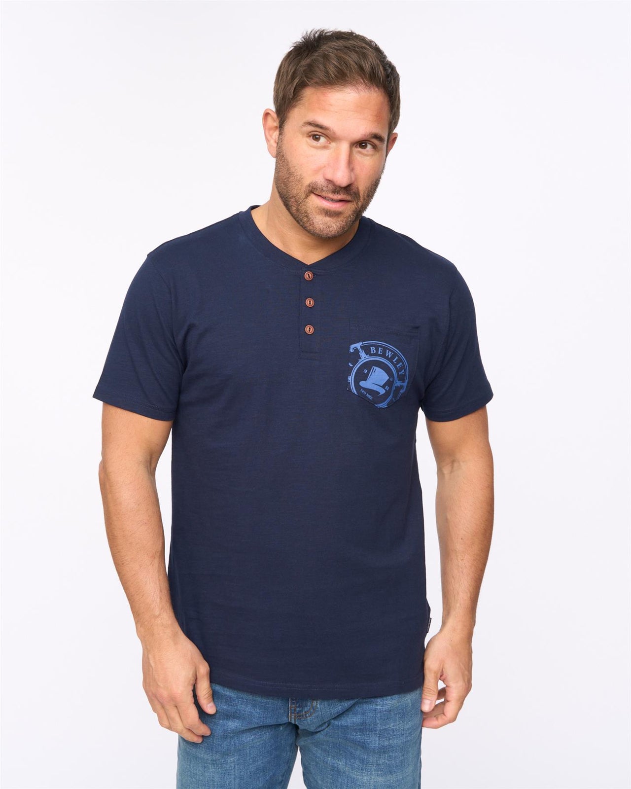 Garside T-Shirt Navy