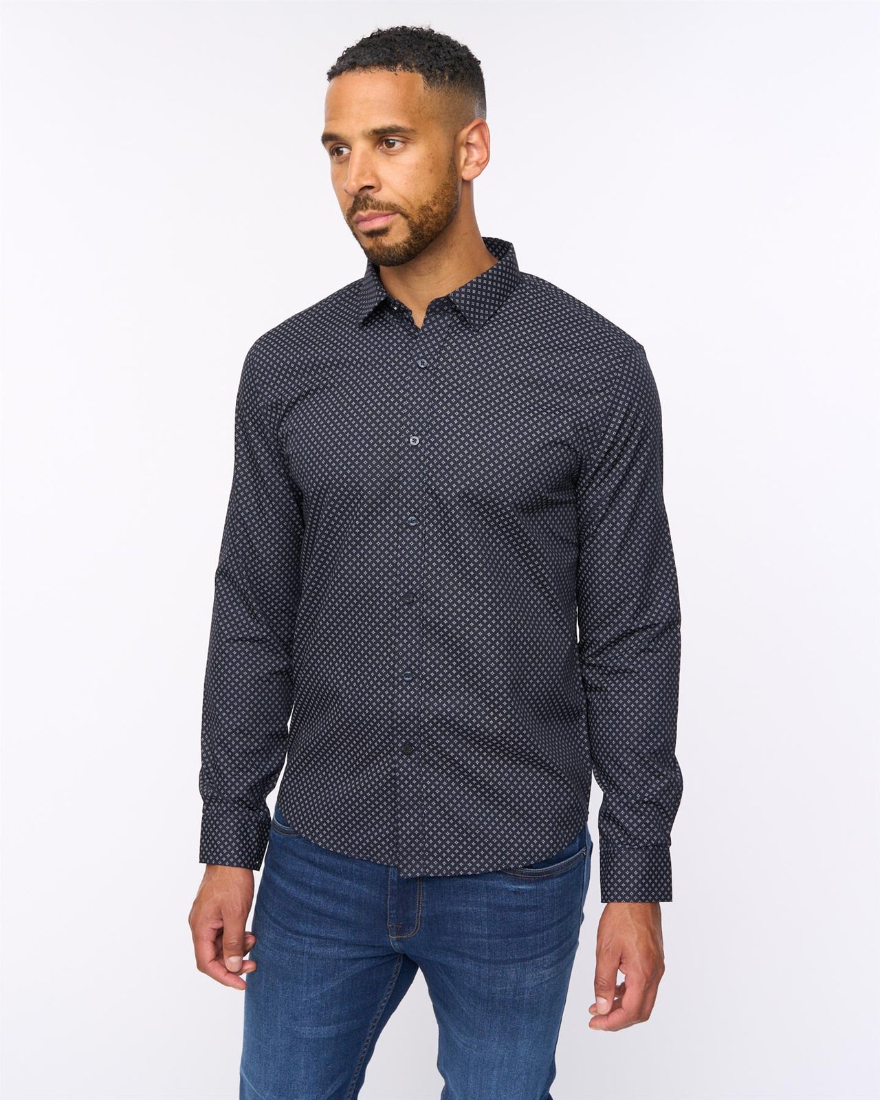 Hanshaw Shirt 2pk Navy/Blue