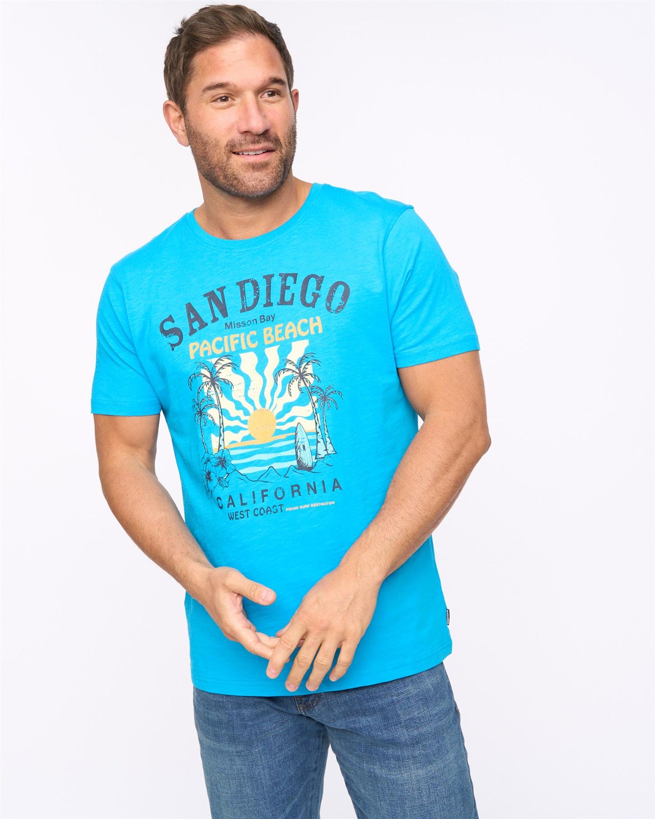 Sandico T-Shirt Turquoise