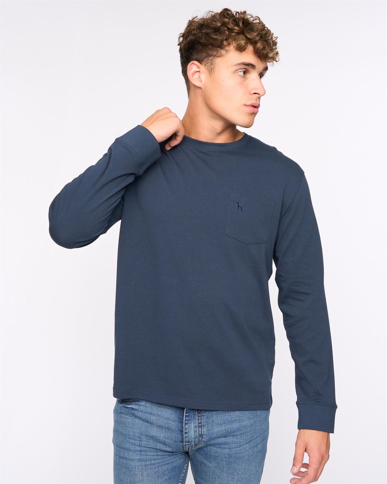 Apsley Long Sleeve T-Shirt Navy