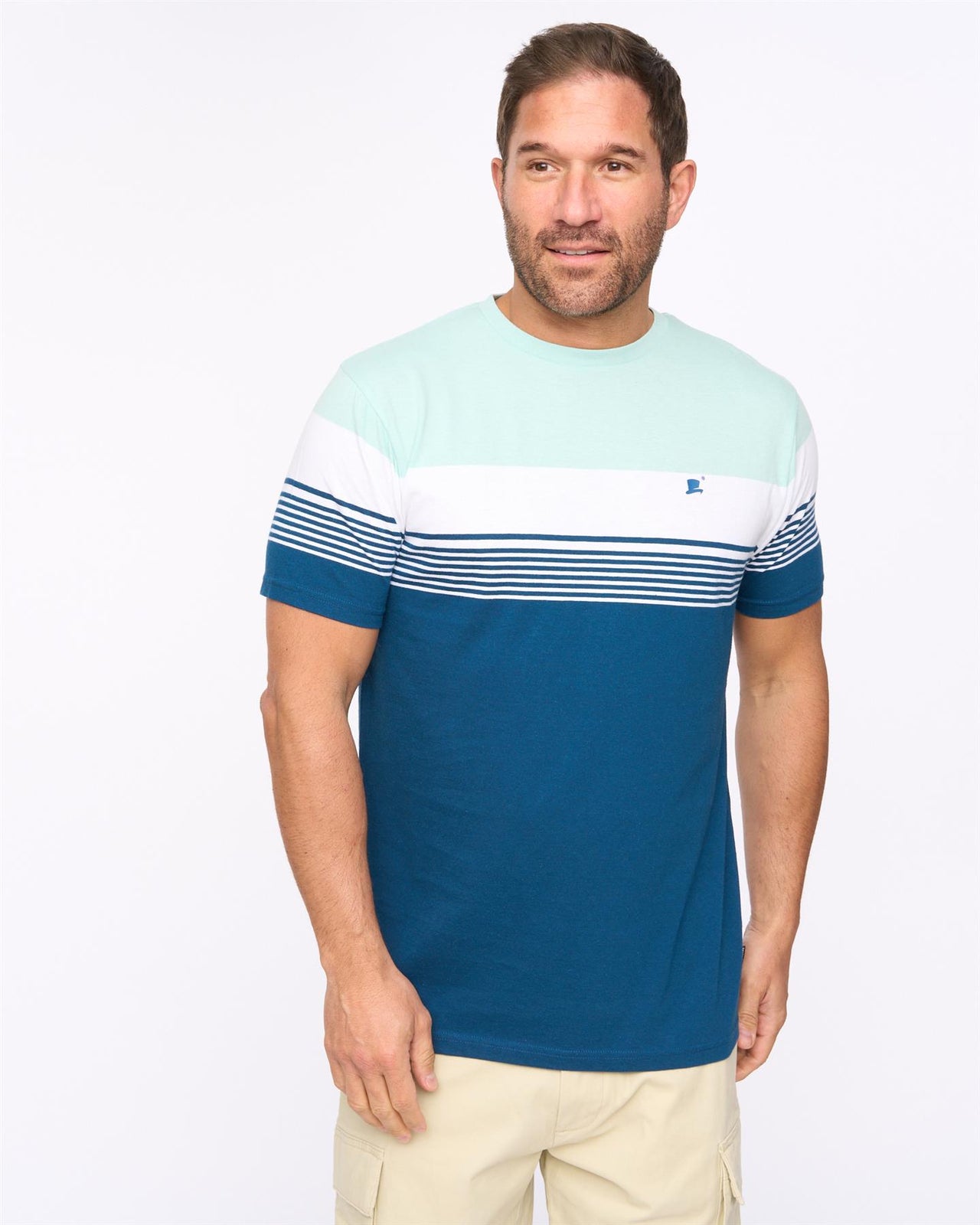 Portmen T-Shirt Mid Blue