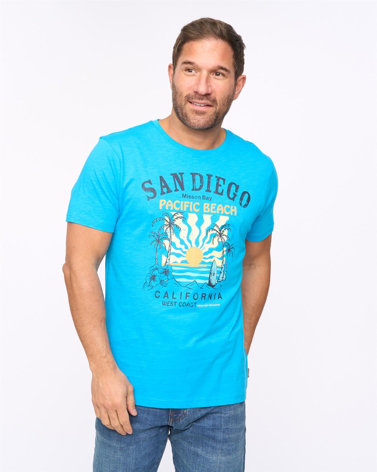 Sandico T-Shirt Turquoise