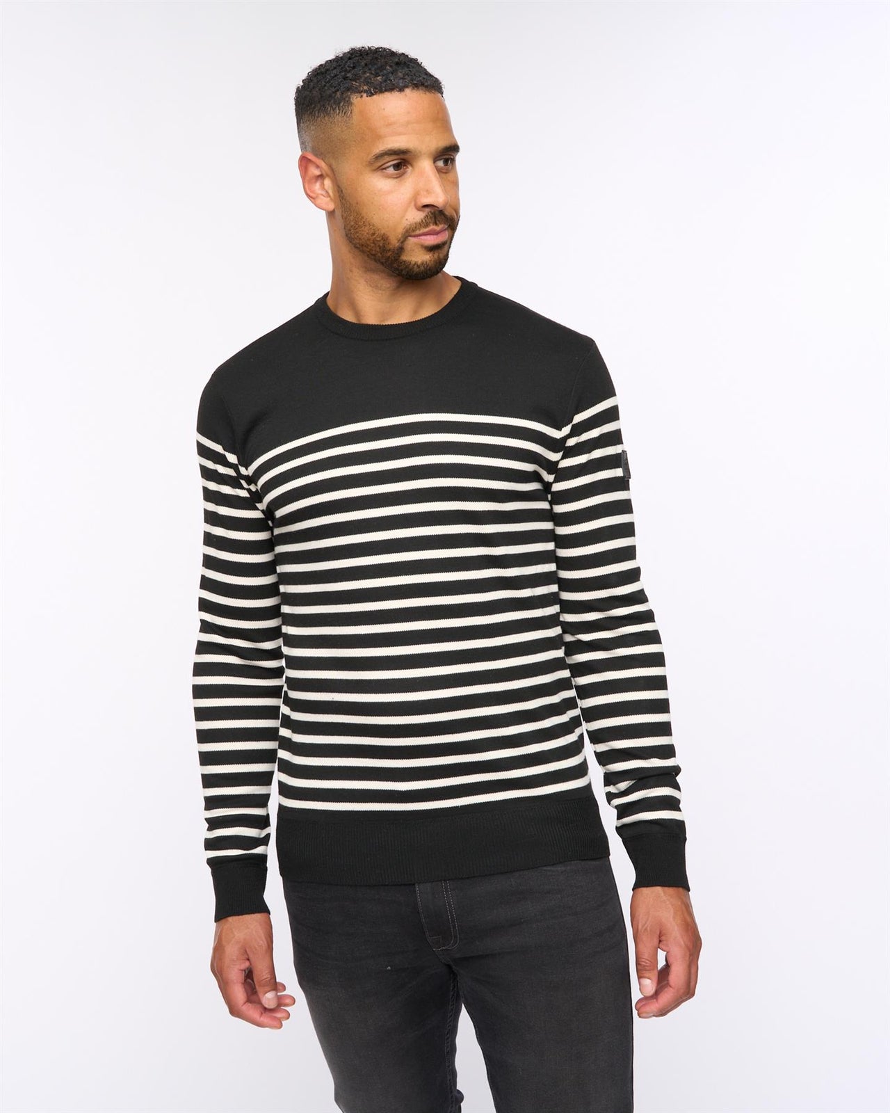 Howland Crew Neck Jumper Black