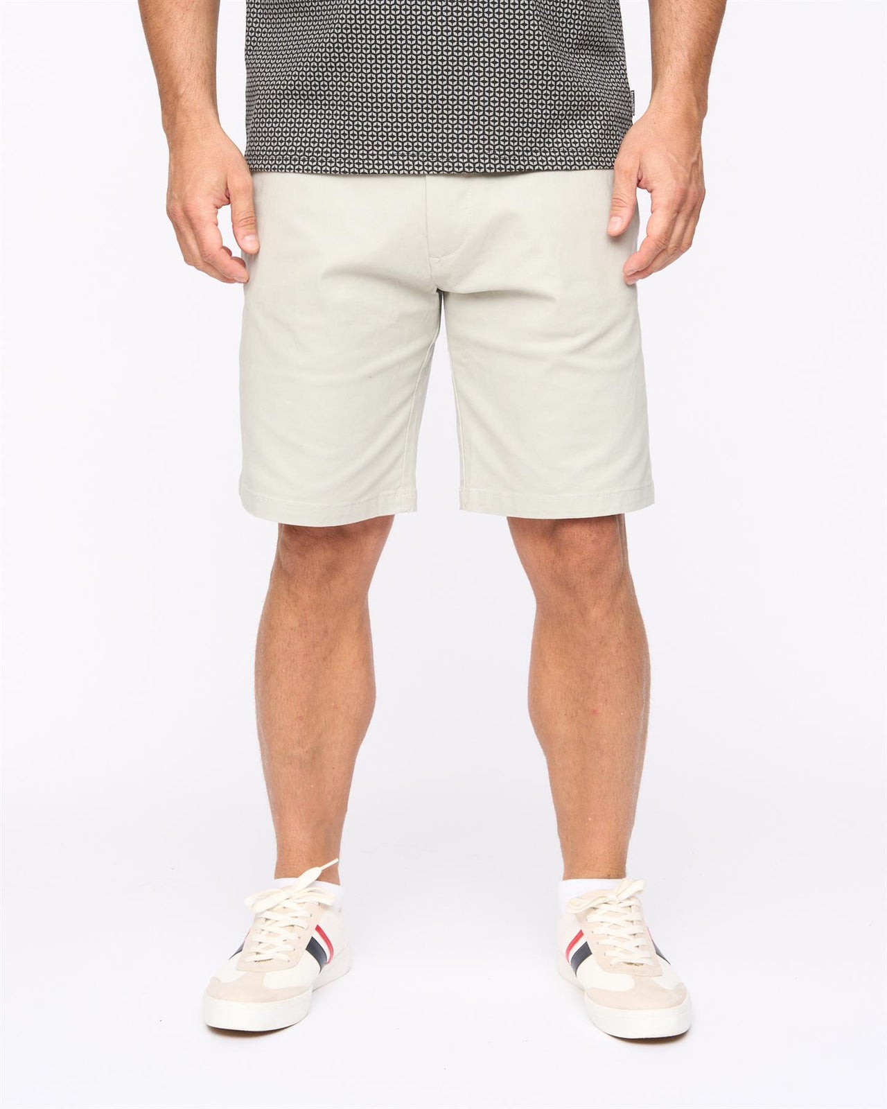 Clarksten Chino Shorts Light Grey