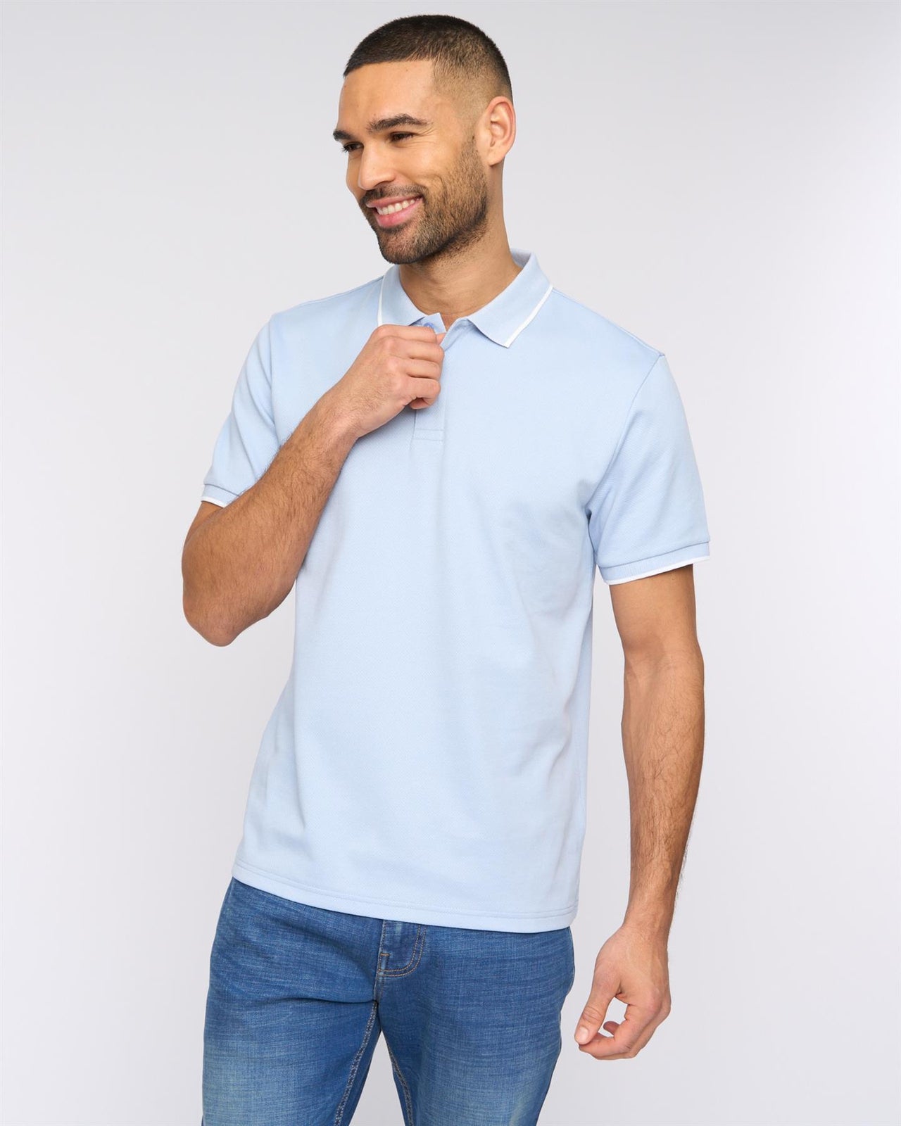 Elverton Polo Mid Blue