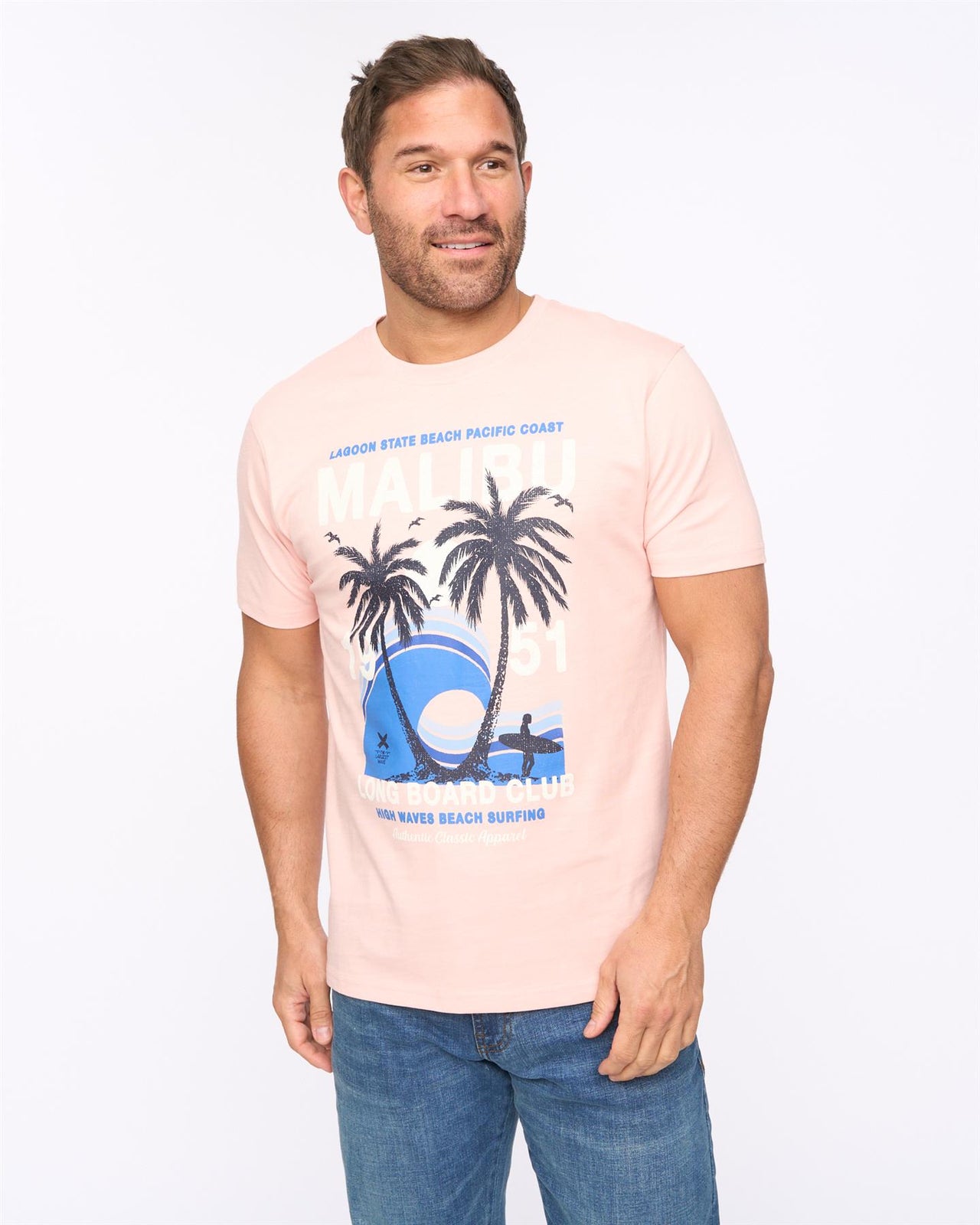 Malwaves T-Shirt Pink