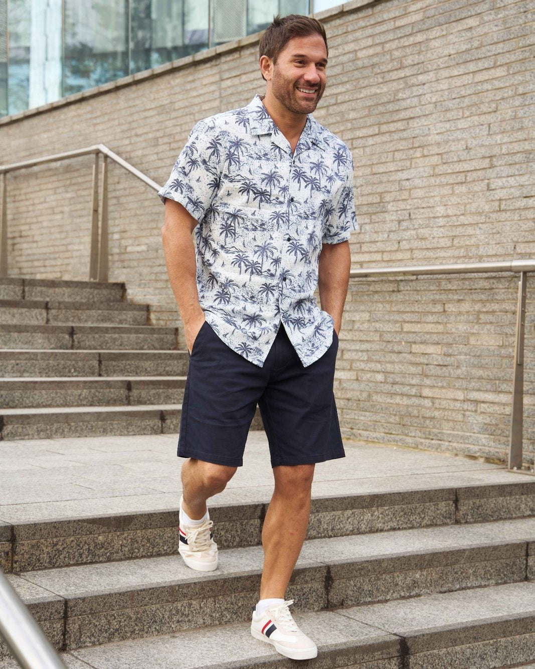 Arecas Short Sleeve Shirt White