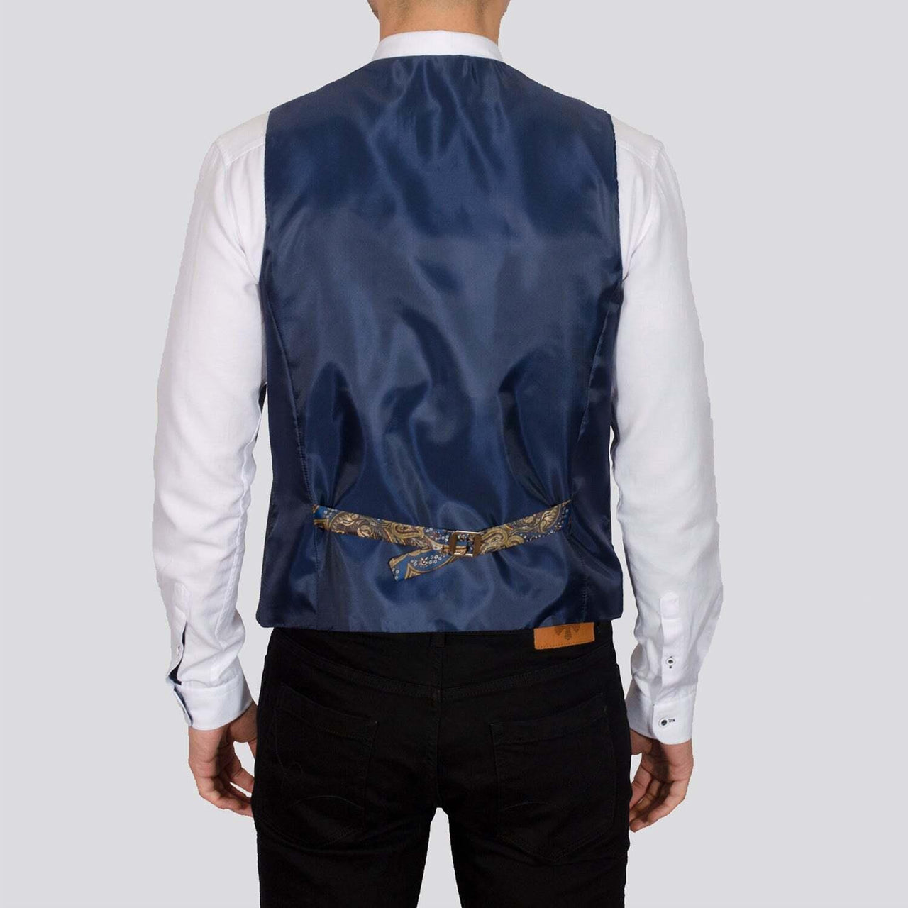 Hercule Waistcoat Navy