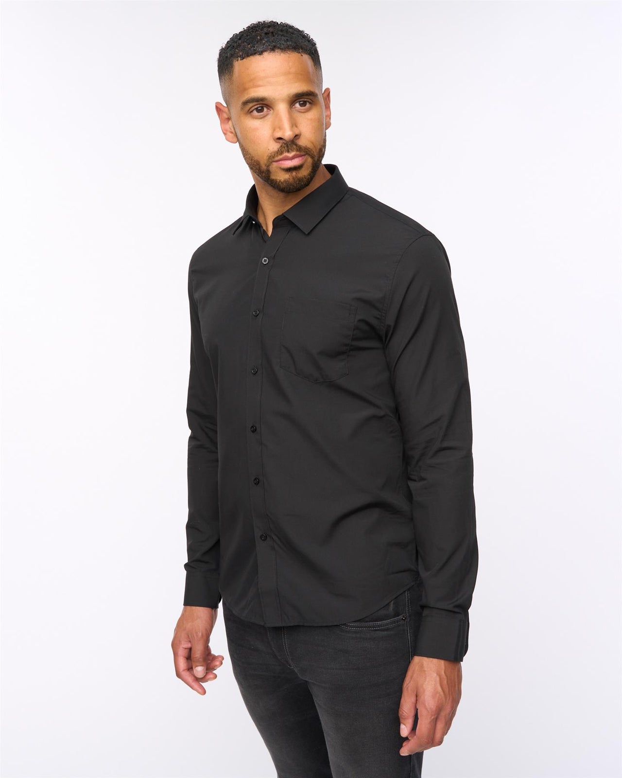 Pedrick Shirt 3pk Black