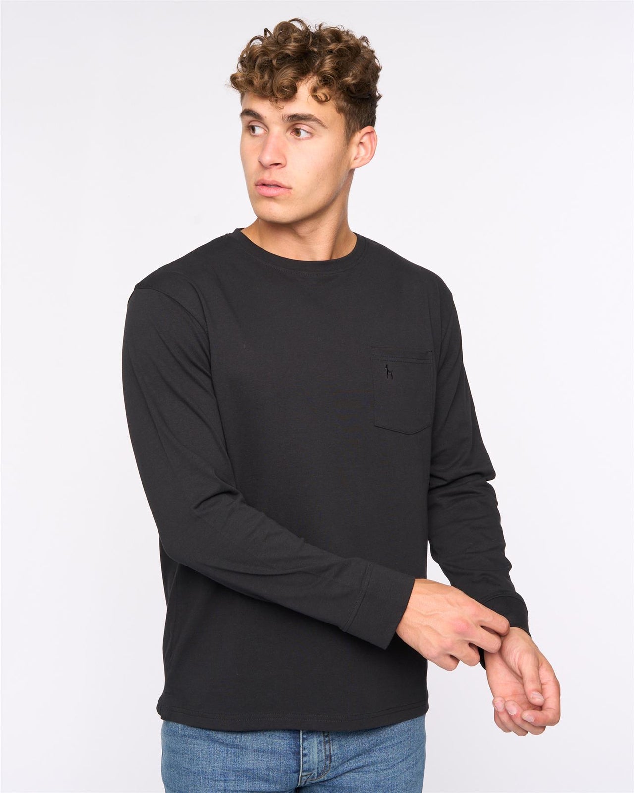 Apsley Long Sleeve T-Shirt Black