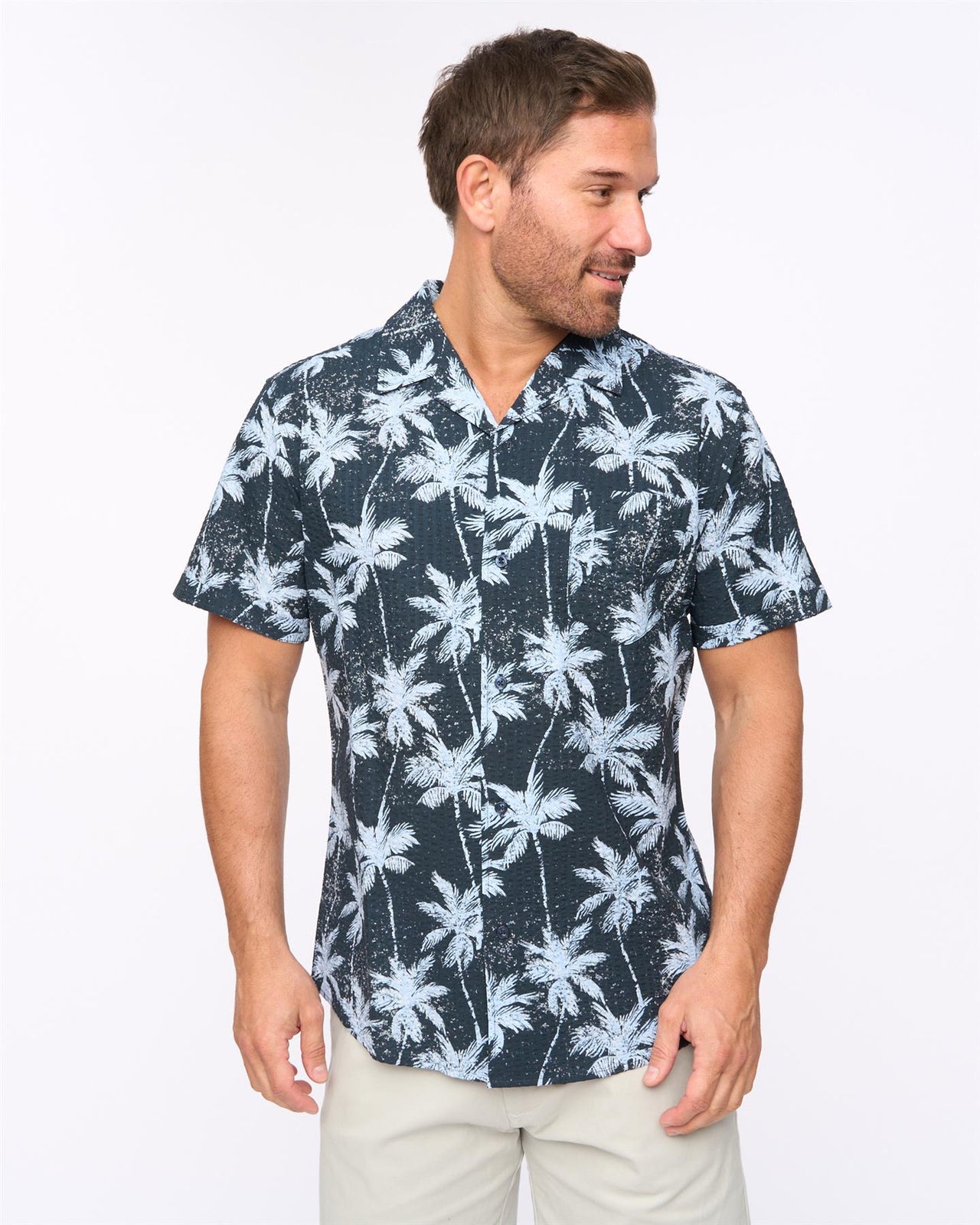 Palmetto Short Sleeve Shirt Black