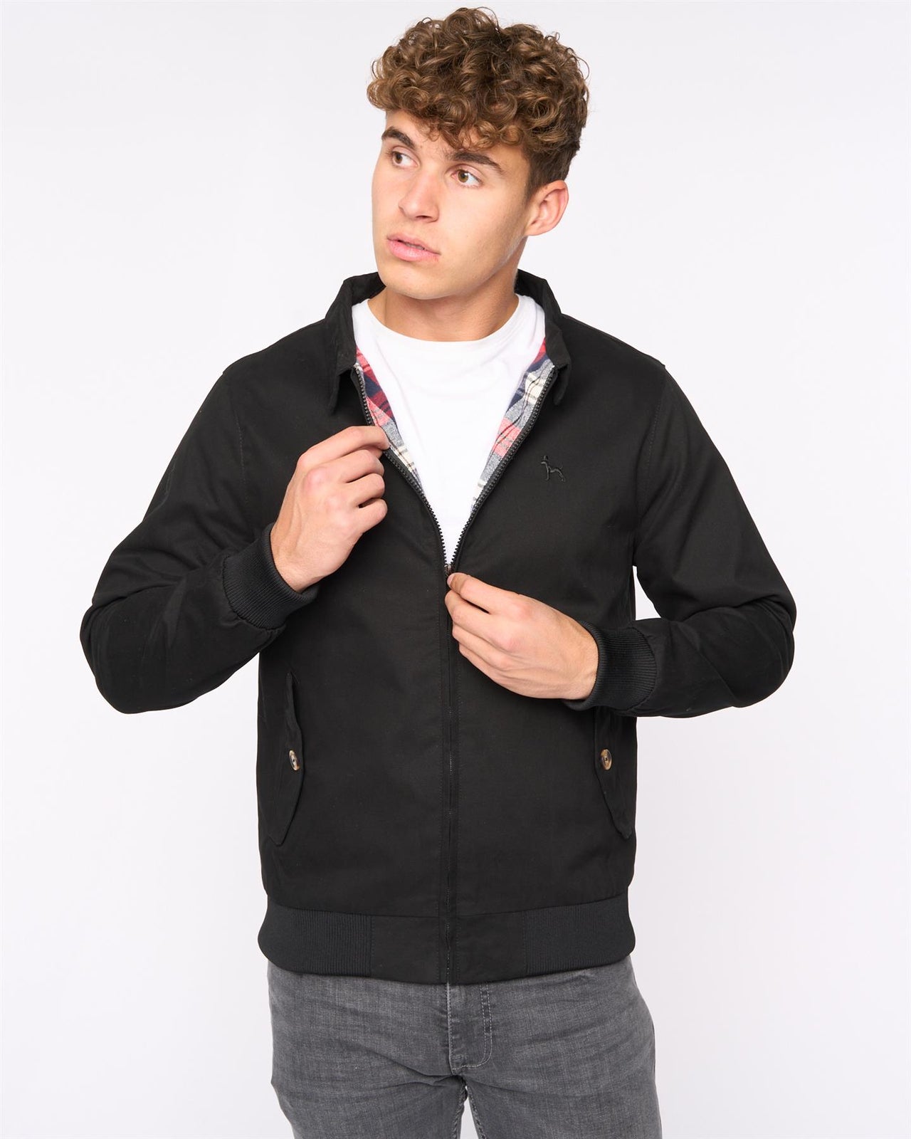 Dartmoore Harrington Twill Jacket Black