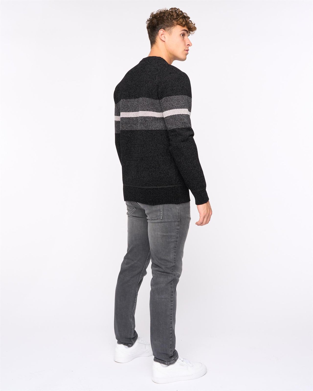 Maskell Crew Knit Black