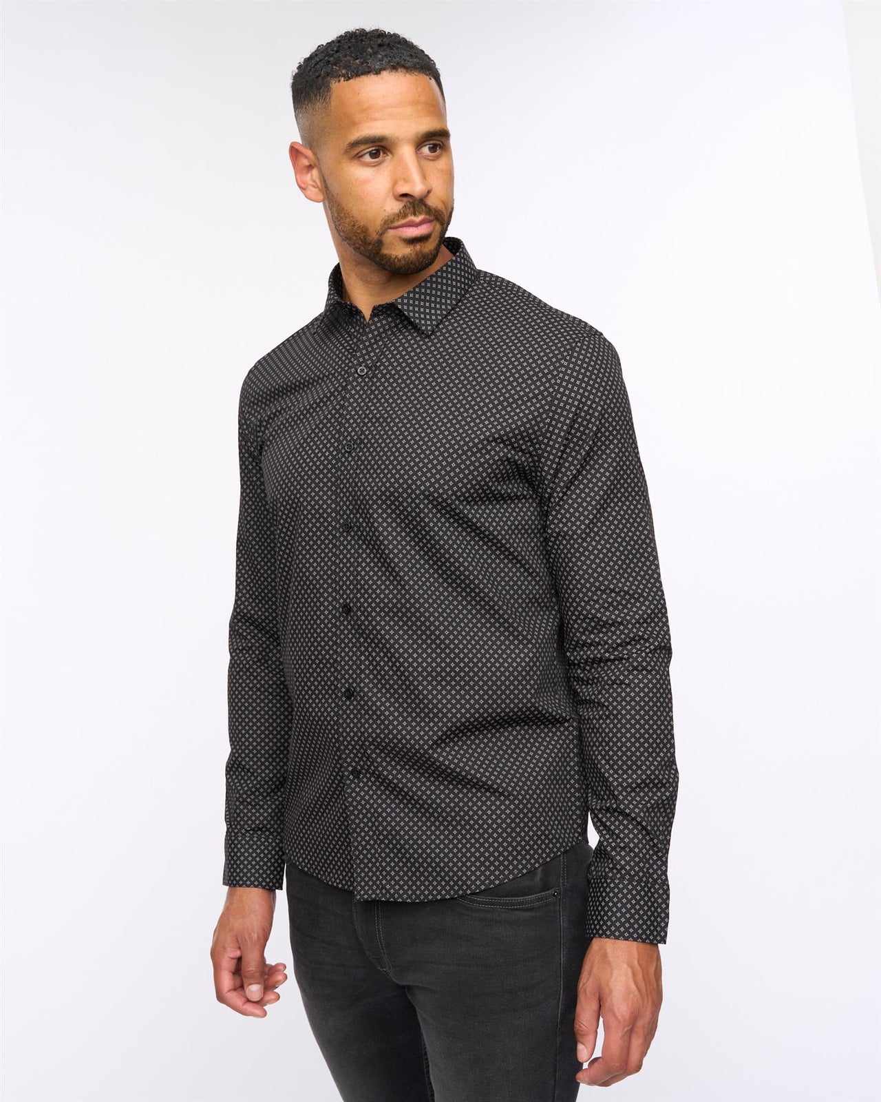 Hanshaw Shirt 2pk Black/White