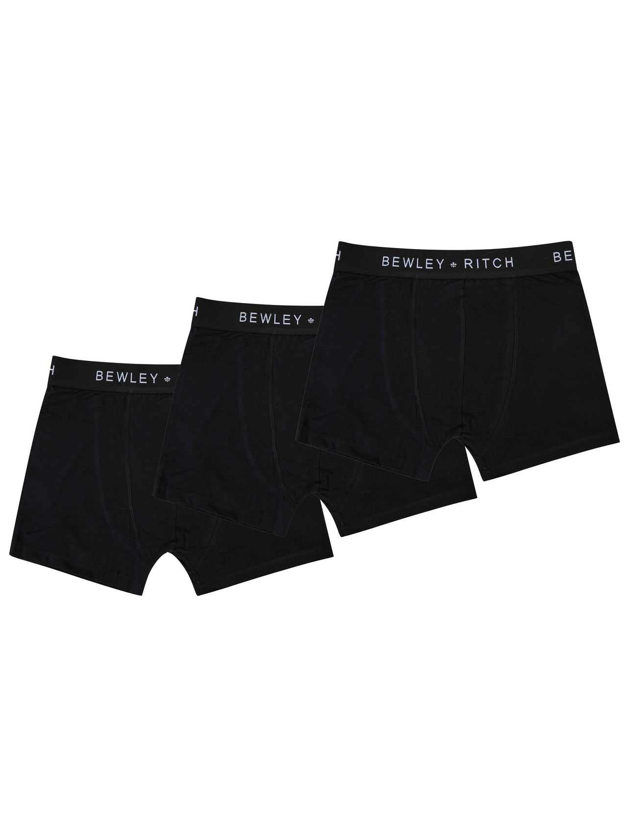 Andross Boxers 3pk Black