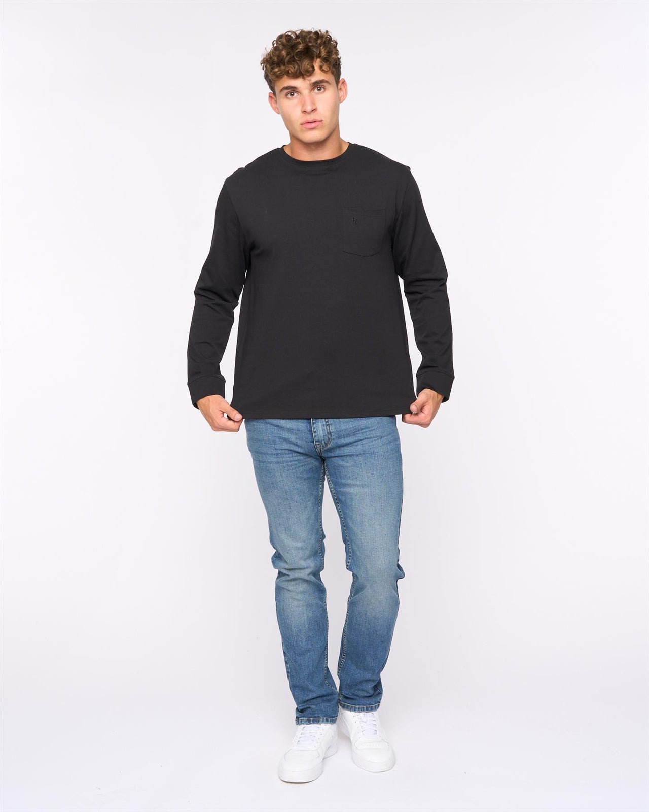 Apsley Long Sleeve T-Shirt Black