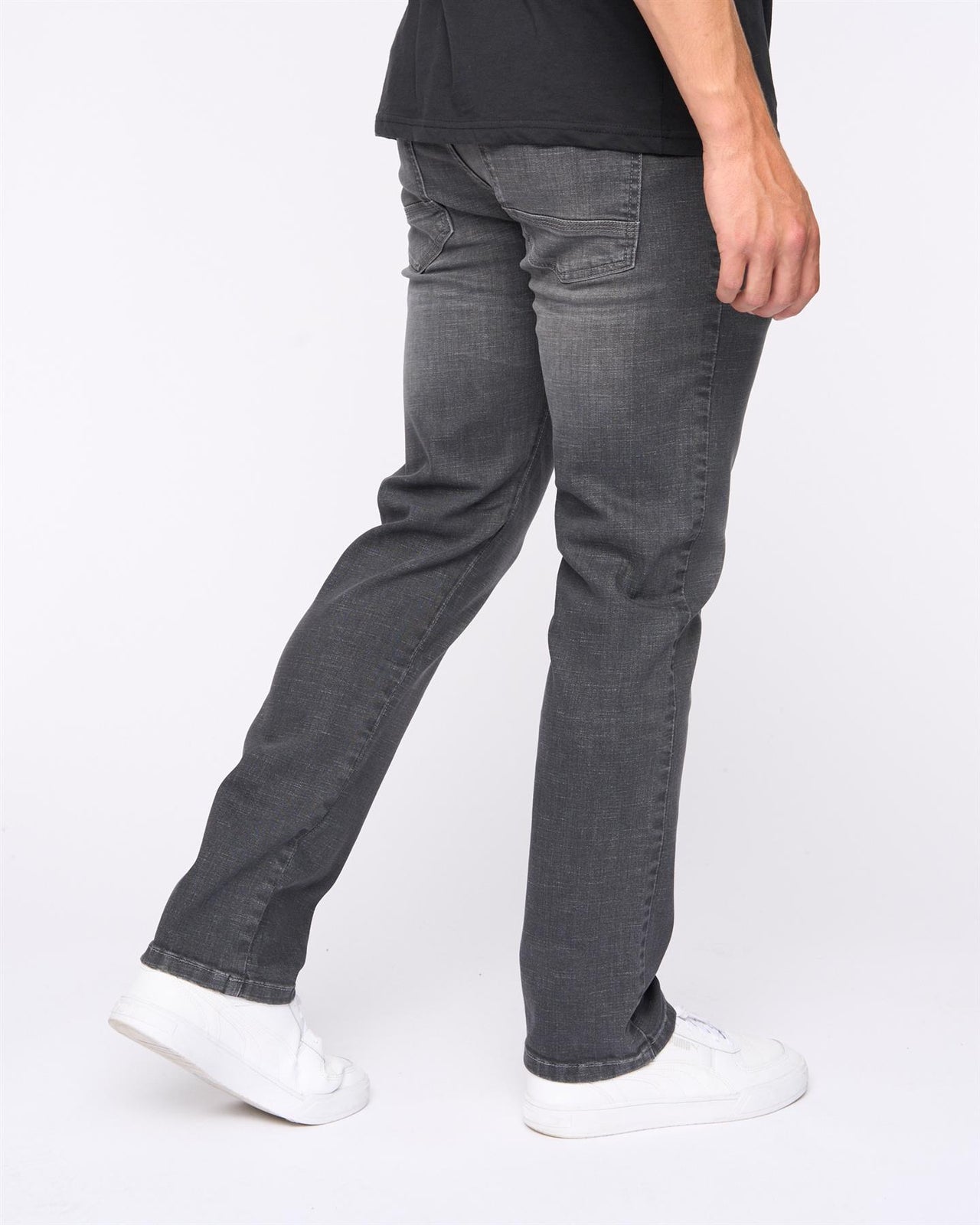 Newbury Straight Fit Jeans Grey Wash