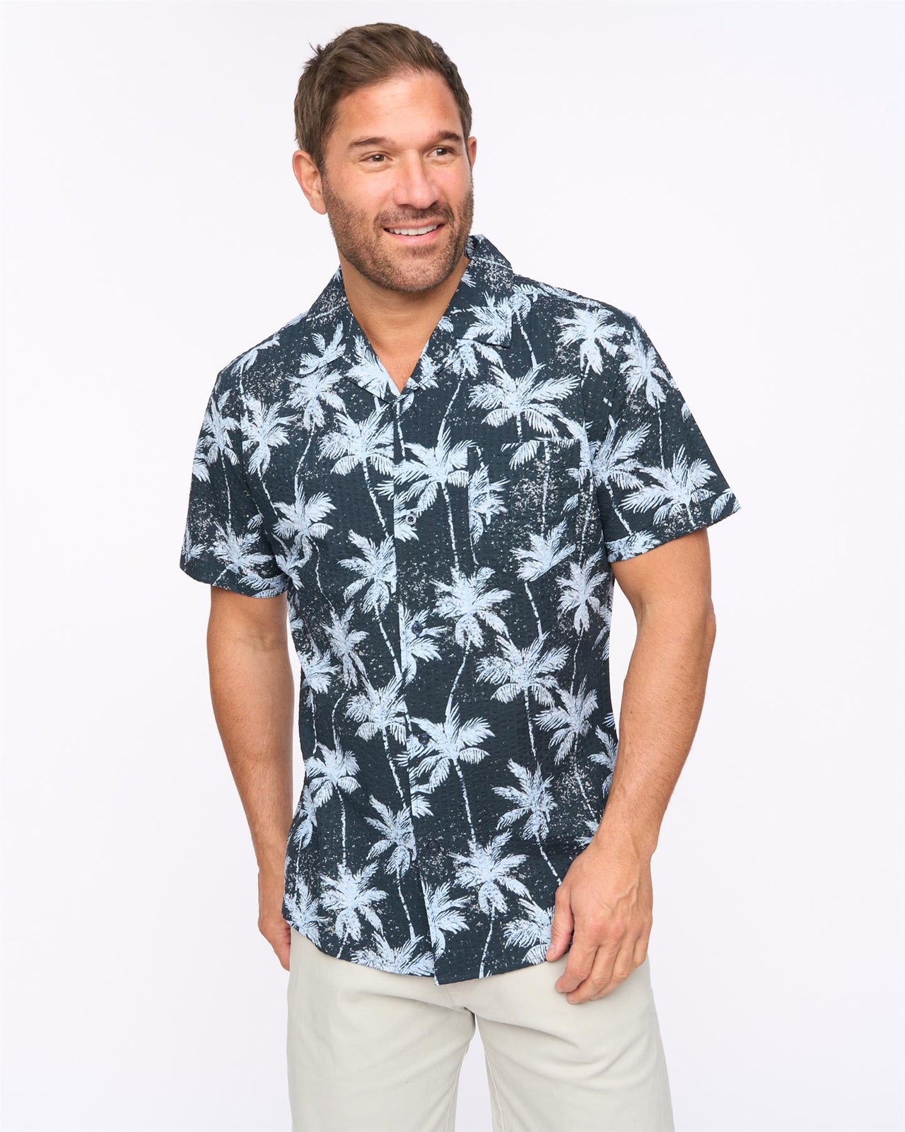Palmetto Short Sleeve Shirt Black
