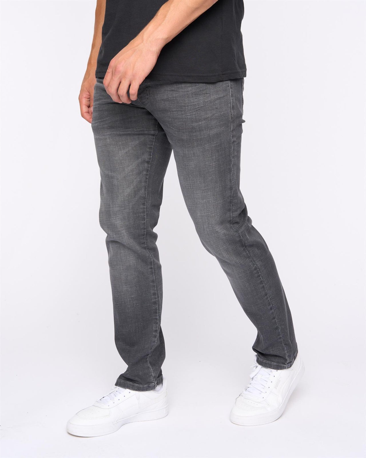 Newbury Straight Fit Jeans Grey Wash