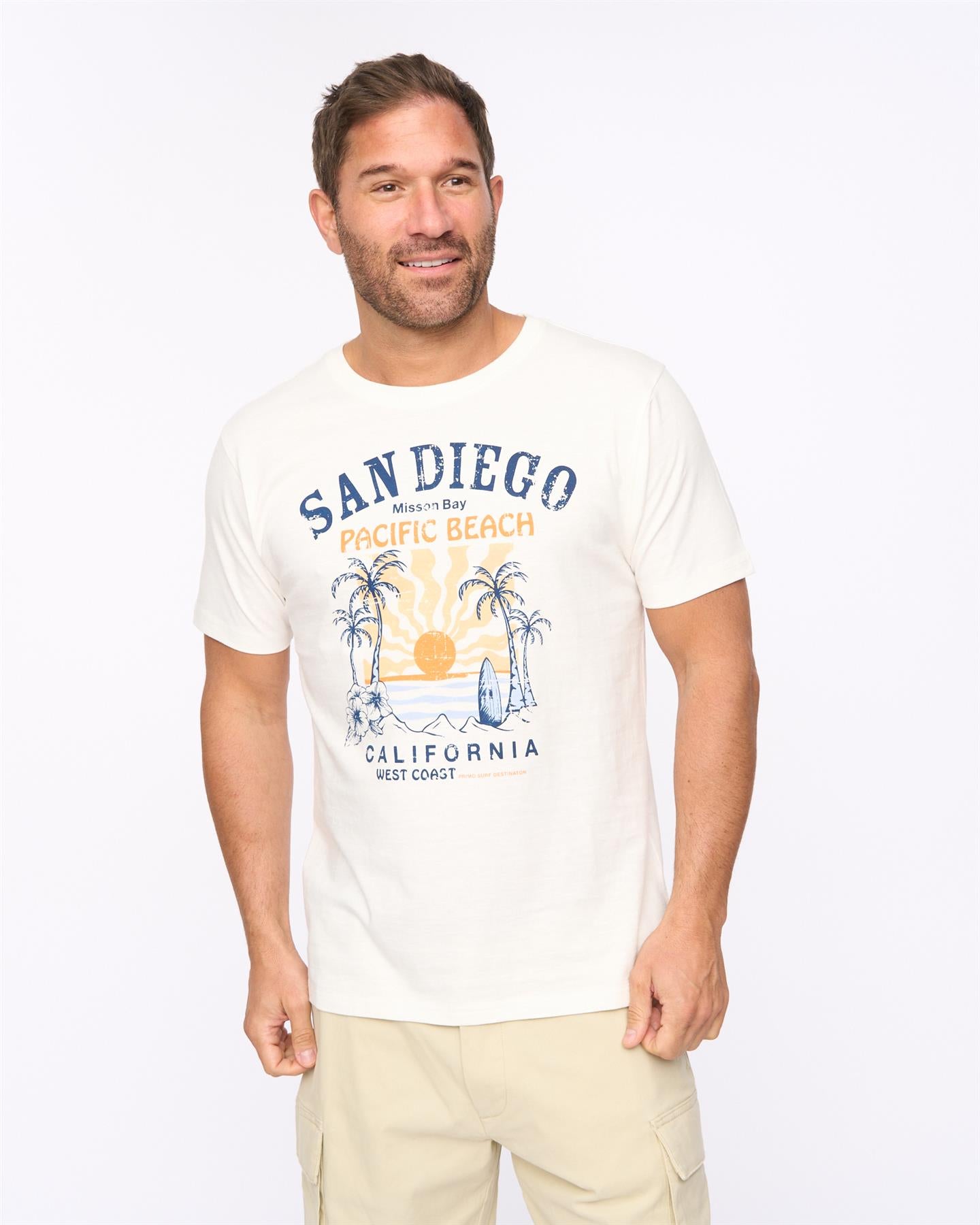 Sandico T Shirt Off White