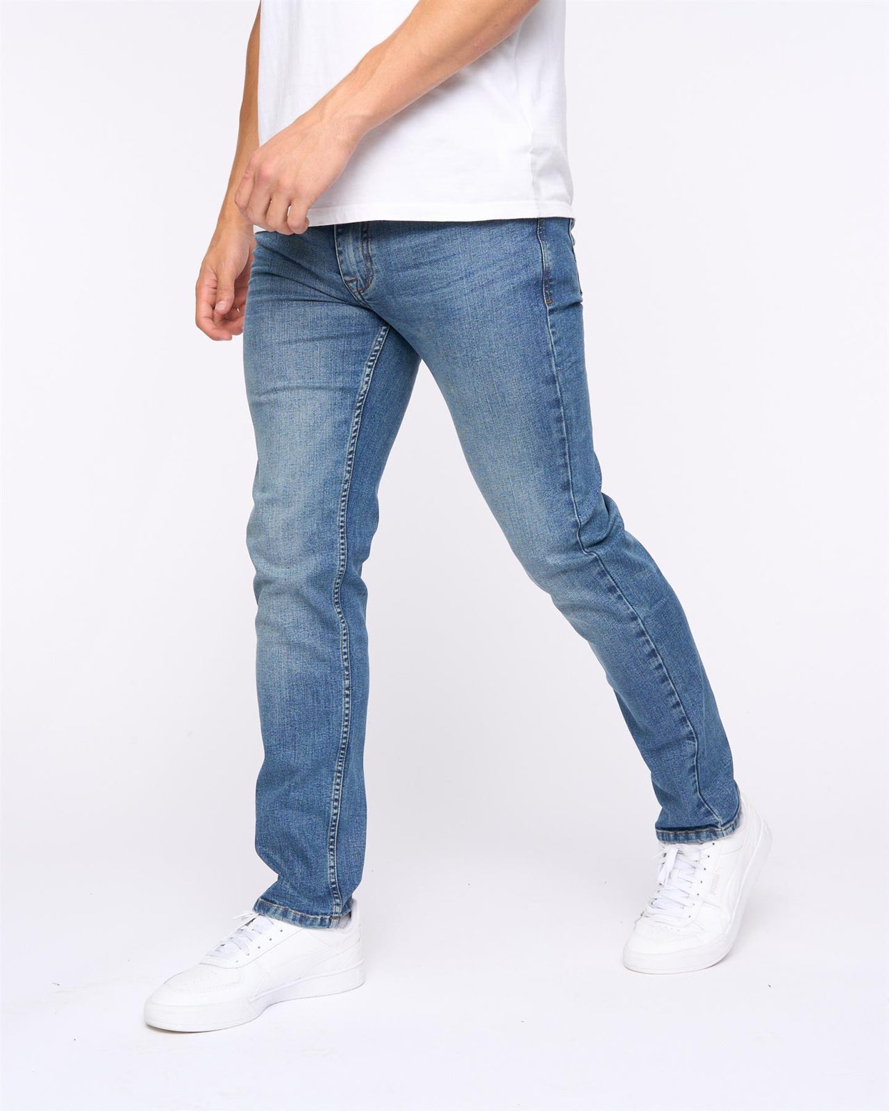 Abingdon Slim Fit Jeans Mid Wash