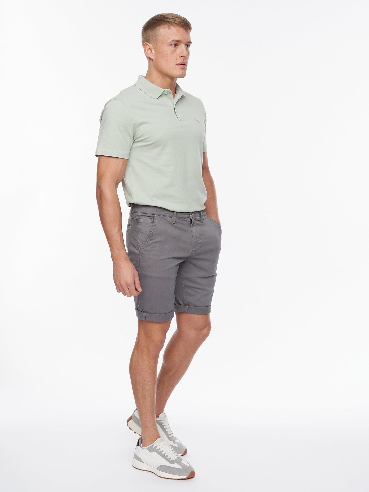 Samwise Chino Shorts Charcoal