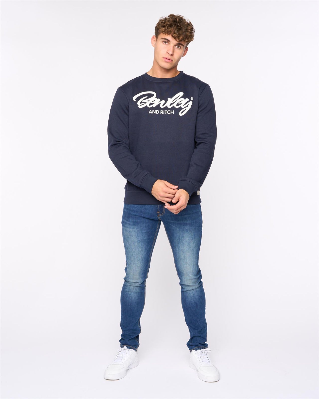 Yardley Crew Sweat Navy