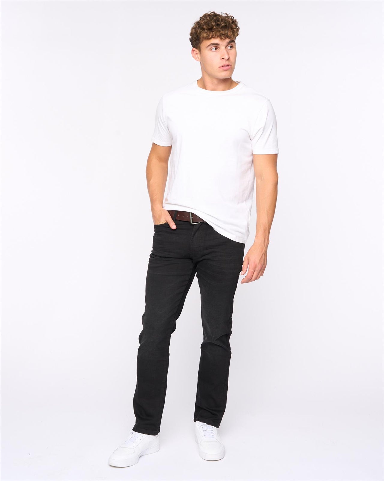 Newbury Straight Fit Jeans Black Wash