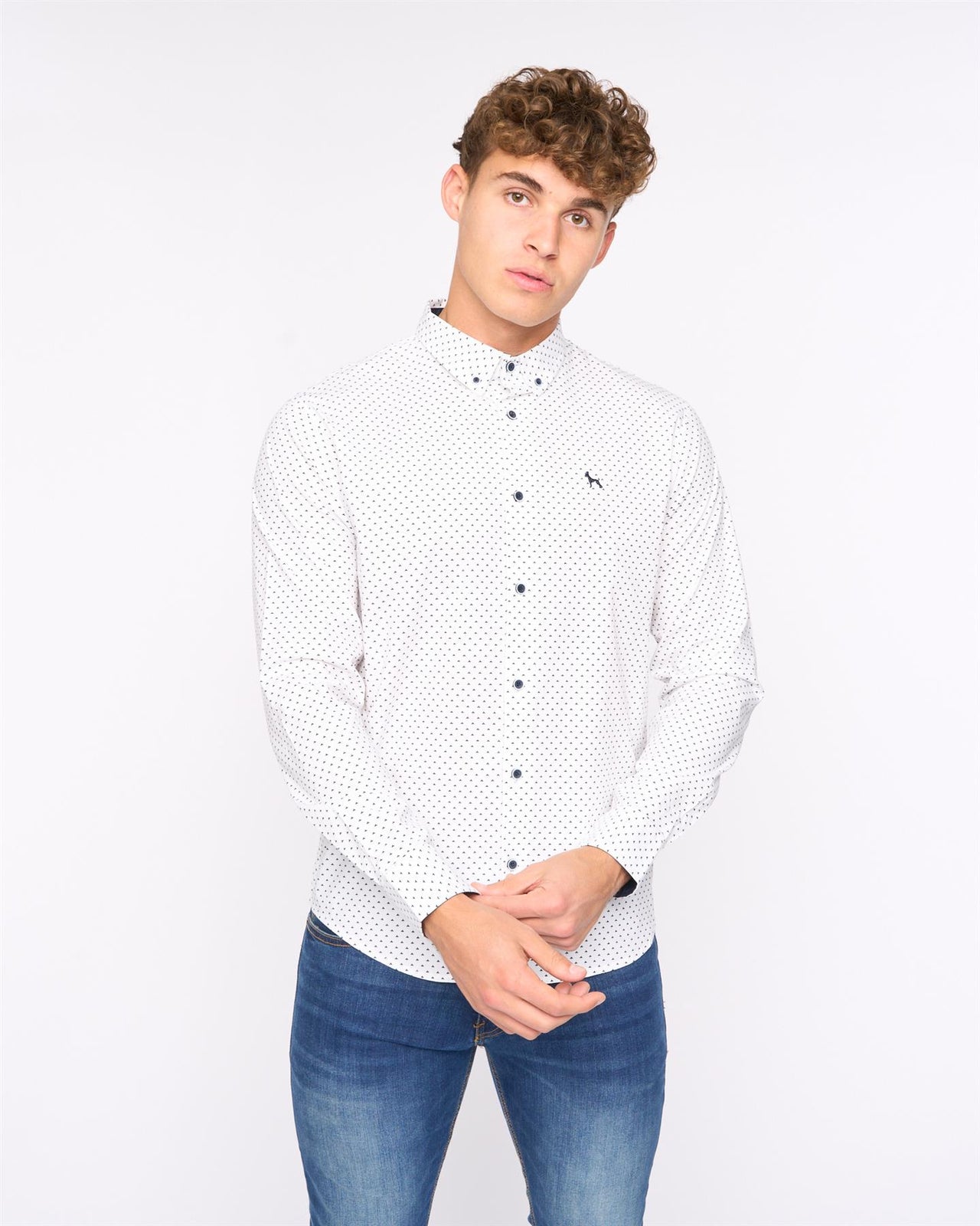 Broadley Slim Fit Shirt White